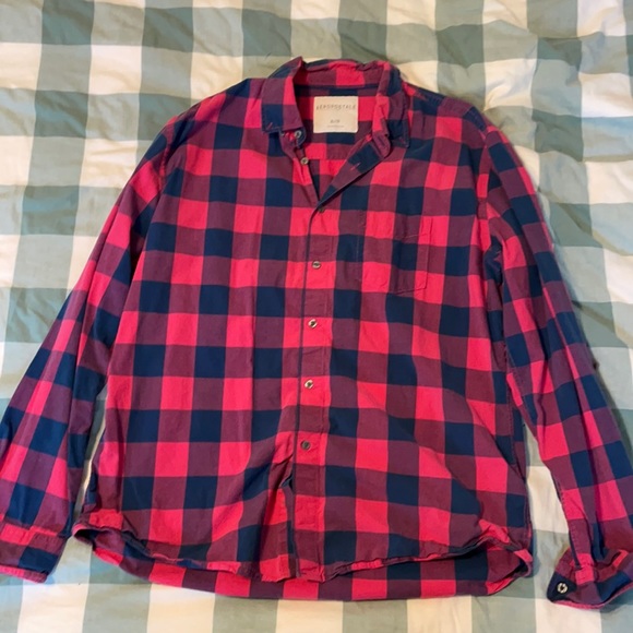 Checkered button down - Picture 1 of 2